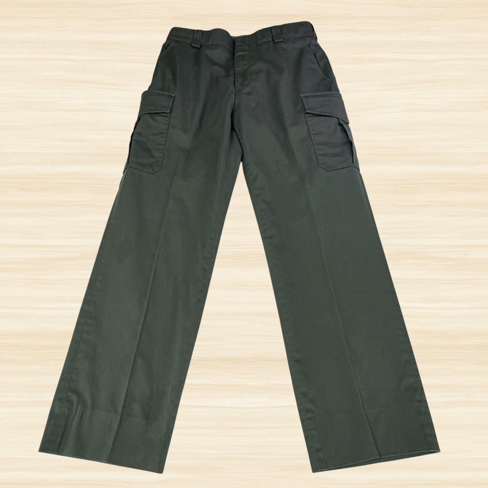 Blauer Tactical Cargo Pants Green Utility Workwear Uniform Trousers Mens 34 Reg